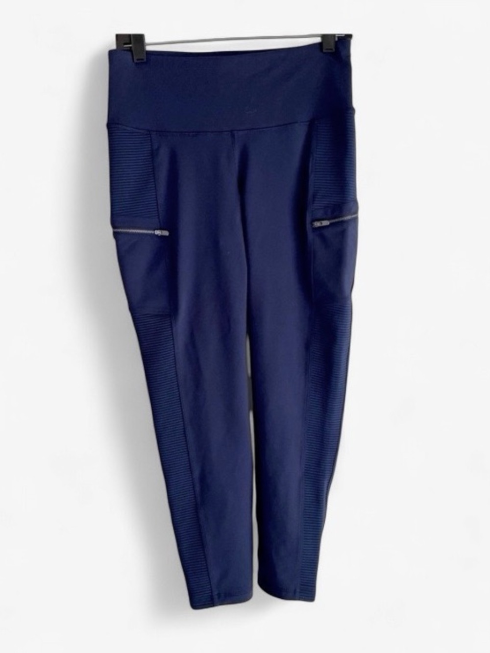 NWT Old Navy Street Leggings Navy Blue 7/8 Ankle Pants Size L